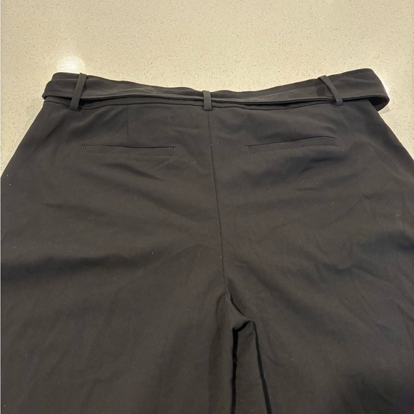 a new day Black Wide Leg Pants with Tie Waist - Picture 5 of 6